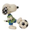 Enesco Jim Shore Snoopy Soccer Mini 6011958
