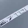 2026 3D ABS car rear trunk sticker 2.0 2.5 2.7 3.0 4.0 TDI 30 35 40 45 50 55 TDI emblem for AQ1 A1 A3 A4 A5 A6 A7 A8 Q2 Q3 Q5 Q7 TT