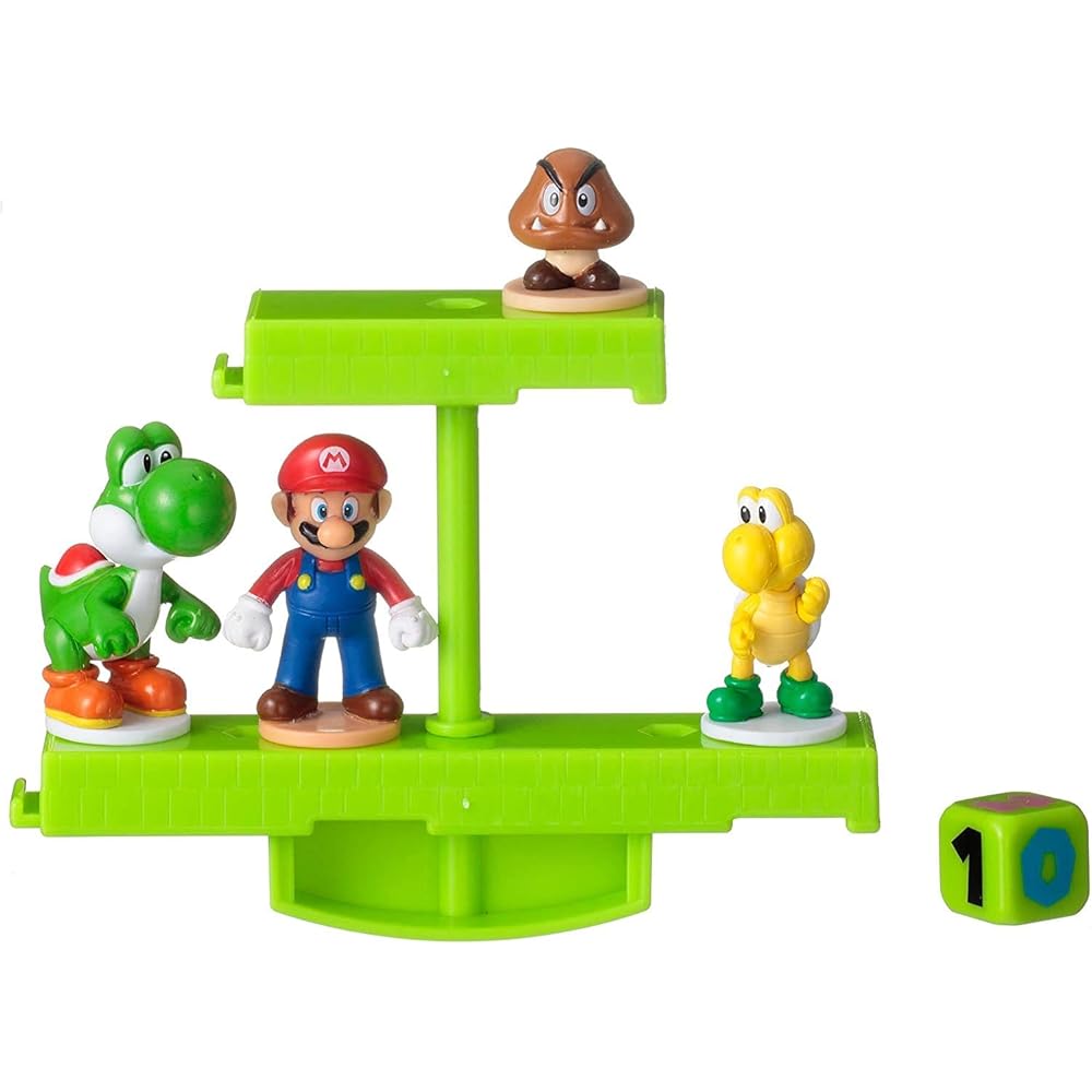 EPOCH Super Mario Balance World Game Jr. ST Mark Certified Toy for Ages 4 and Up 1-4 Players
