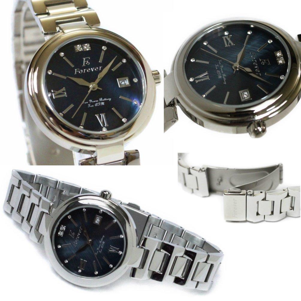 Pair Watch 10 ATM Water Resistant with 10 Year Battery with Solar Watch with a Beautiful Crystal Dial It "Forever" Men's [Equipped Movement] Women's