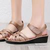 Women's Sandals Summer Flat Bottom Soft-soled Beach Sandals Mother Shoes