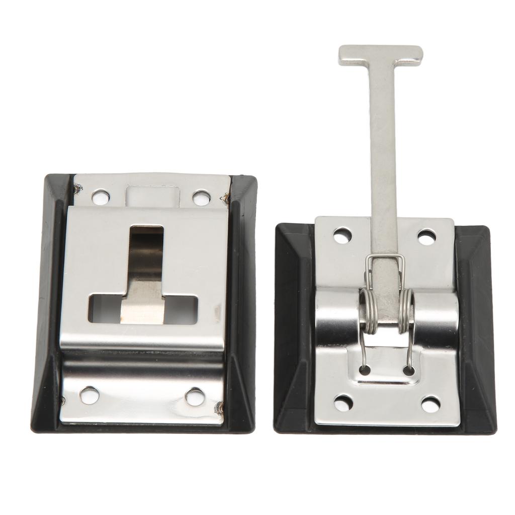 Держатель двери прицепа Т-образный замок Нержавеющая сталь 316 Сверхпрочный Универсальный для дорожных прицепов
