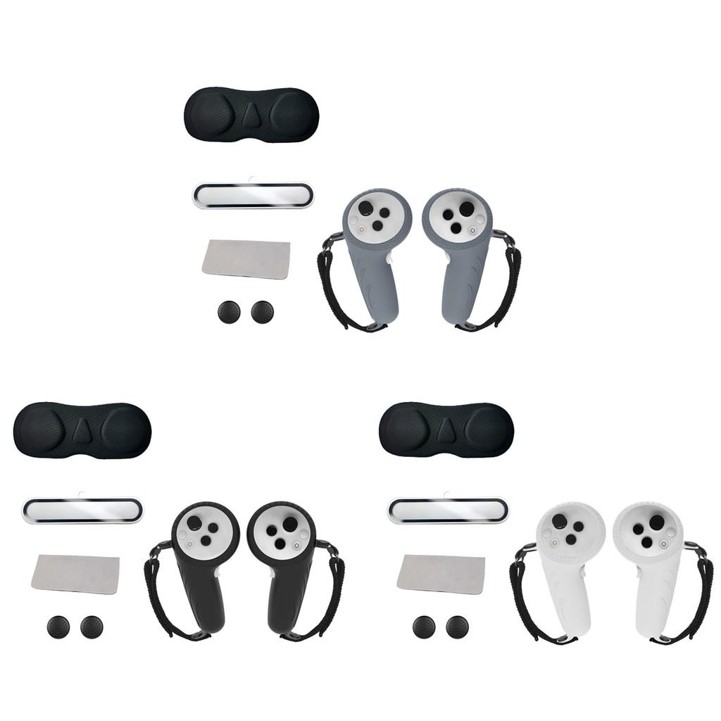 Силиконовый чехол для контроллера виртуальной реальности и защитная пленка для объектива для PICO 4 Ultra Anti Slip Comfort