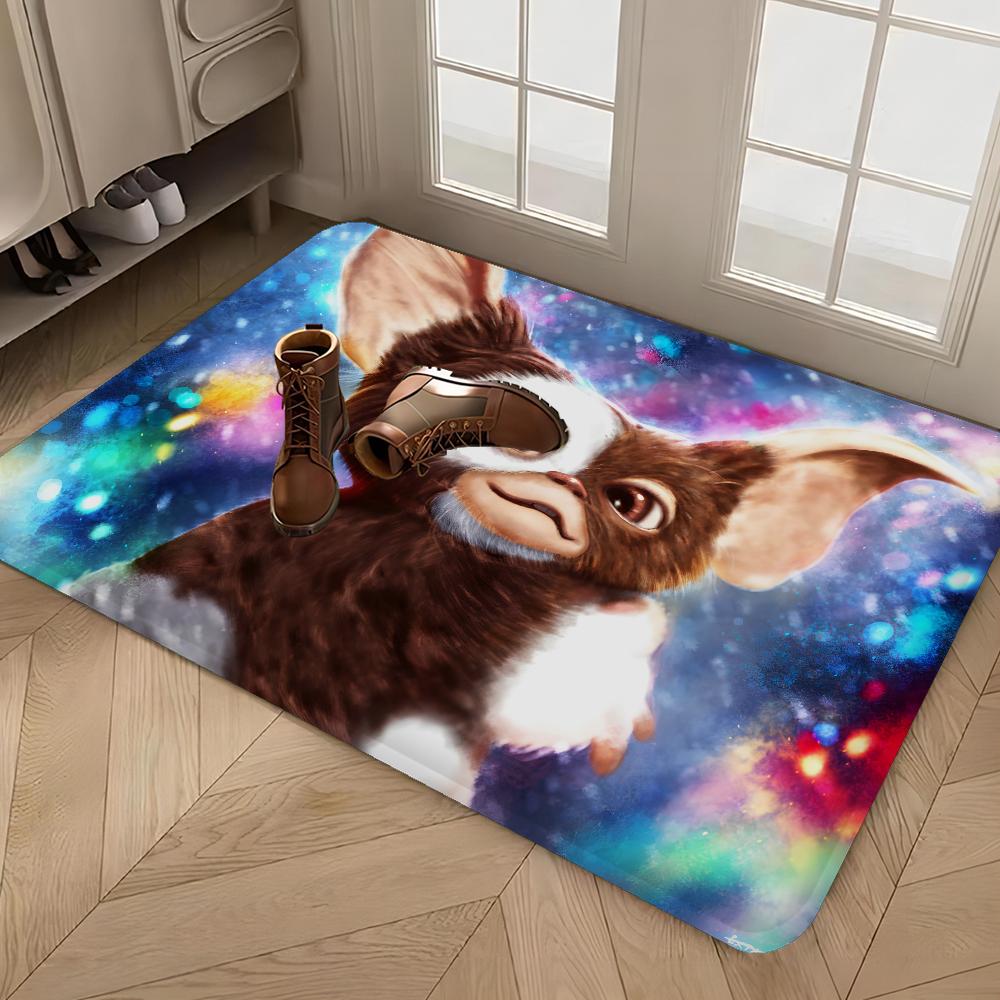 BEAST KINGDOM HN Movie Gremlins Floor Mat Rectangle Anti-slip Home Soft Badmat Front Door Indoor Outdoor Mat Welcome Doormat