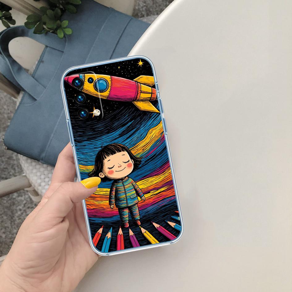 LO12 Космический Чехол-Астронавт Луна для Motorola G10 G20 G30 G31 G32 G34 G35 G41 G42 G50 G51 G52 G55 G60 G60S G62 G71 G72 G75