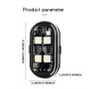 RGB Led Car Strobe Lights Motorcycle LED Flash Position Wireless Light Aircraft Airplane Helicopter Warning Lights Accessories