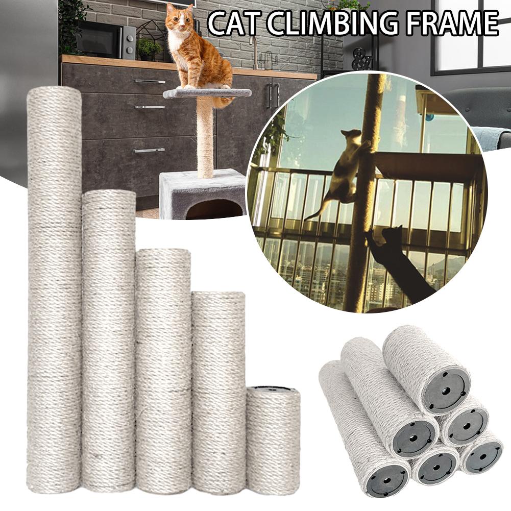 Когтеточки для кошек из сизаля, простая установка, точилка для кошачьих когтей, товары для кошек и котят