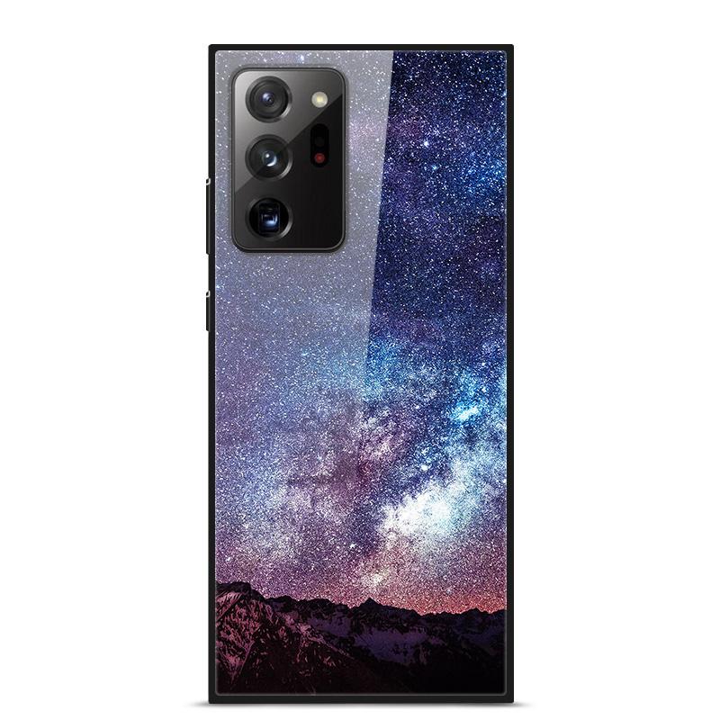 Стеклянный чехол для Samsung Galaxy S21 Note 20 Ultra Чехол Закаленное стекло Задняя крышка Для Samsung Note 20 S21 Ultra Чехол S21 S 21 Чехол