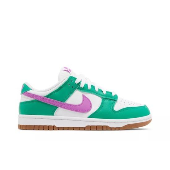 Nike Dunk Low Joker Белый Зеленый Фиолетовый Женские Повседневный Стиль Жизни FD9922-151 Женские