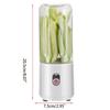 Portable Electric Juicer Machine Mini Fruits Processor Squeezer