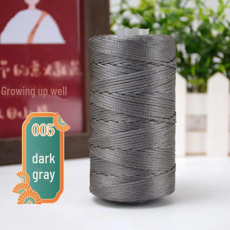 Экологичная конопляная пряжа для вязания крючком летних шляп, сумок и сандалий