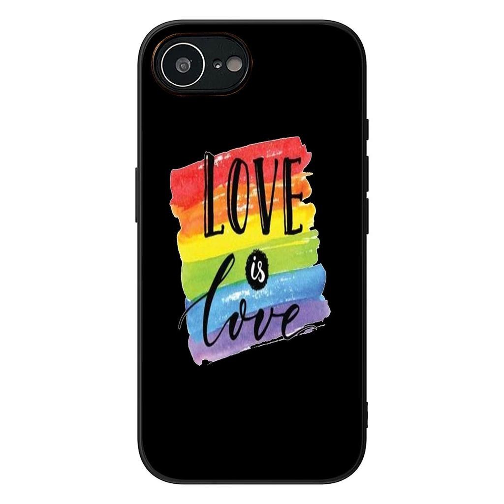Love Is Love LGBT Rainbow Heart LGBTQ Case for Motorola Moto Edge 50 30 Fusion 40 NEO Ultra Pro G22 G23 G20 G35 G84 G13 G53