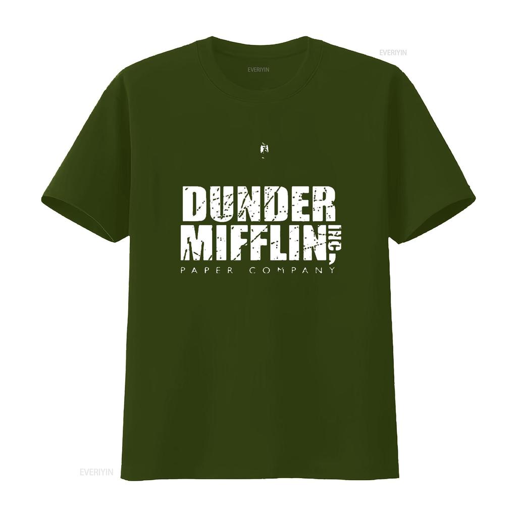 Бумажная компания Dunder Mifflin Винтажная Потертая Т Модный Летний Топ для Женщин Уникальный Принт Рубашка винтажная Стирка Растянутая