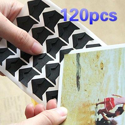 Горячие 120 шт. самоклеящиеся наклейки на уголки для фоторамок, уголки для альбомов и фотографий