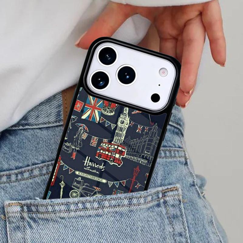 Чехол для телефона London Red Bus Big Ben для iPhone 17ProMax 12 13 14 15 16e 17 Pro Max Plus Air Cover