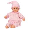 Corolle Calin Charming Pastel Baby Doll Soft Body Doll with Pink Sleeping Openable and Vanilla Ages 18 Months and Up Bébé - 12-inch Outfit, Eyes,