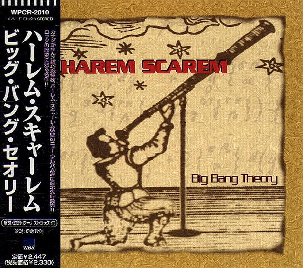 CD HAREM SCAREM Теория Большого взрыва WPCR2010 WEA 1998 Япония Рок Б/У