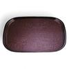 Oval Fabric Tray Shintame Made In Japan J-kitchens (42cm) - Lacquerware, Non-Slip,
