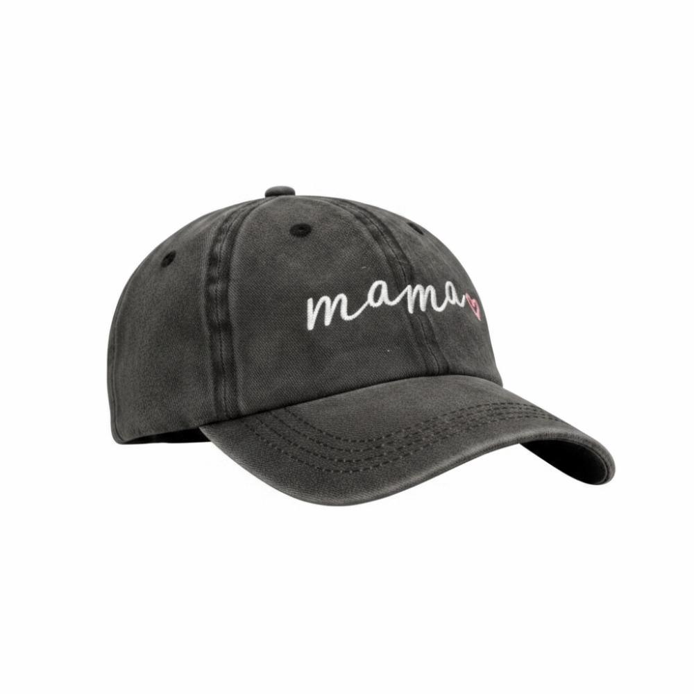 Washed Cotton Parent-child Baseball Hats Adjustable Embroidery Baseball Cap Sport Visors Cap Gifts