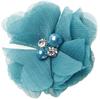 5Pcs/Set 6cm Children Girl Hair Clips Chiffon Sewing Flower Girl's Hair Accessories Hairpin