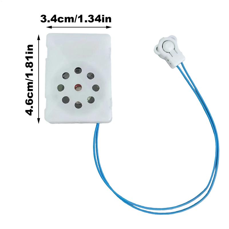 Плюшевая игрушка с голосовым модулем, диктофон, модуль записи голоса, диктофон на батарейках для мягкой игрушки, DIY голосовые сообщения