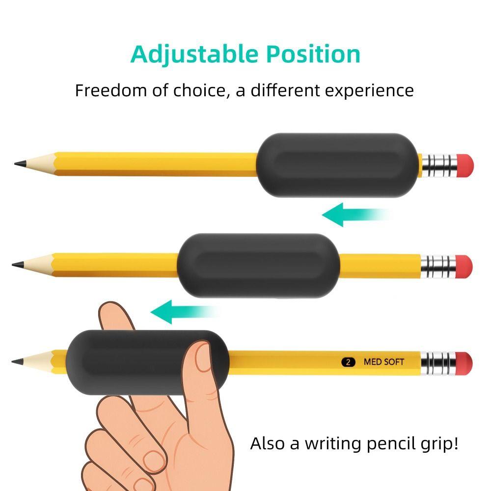 Silicone Weighted Pencil Grip 1oz Writing Trainer  for Autism ADHD Tremors Dyspraxia