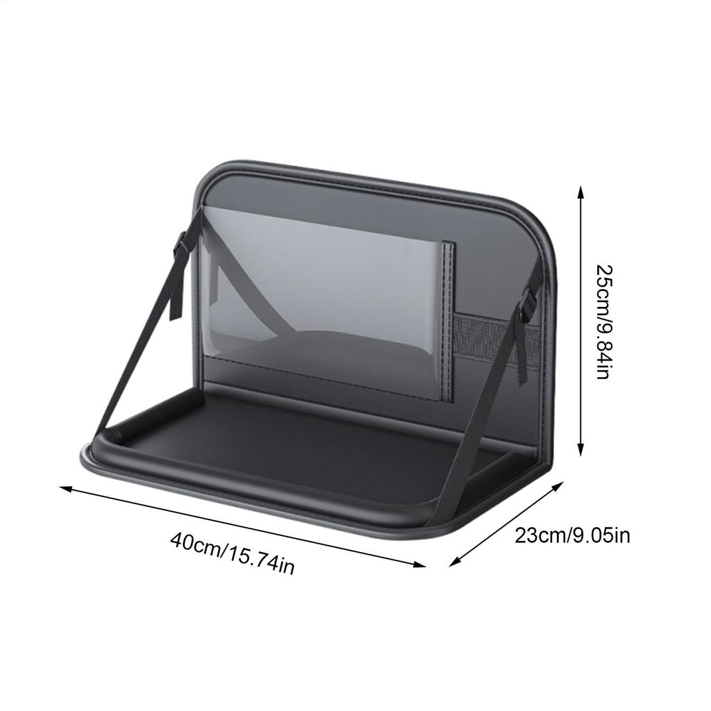 Tray For Car Seat Folding Laptop Holder Rear Storage Car Table For Kids For Toddler Airplane Camping Long Ride Snack Time Eating