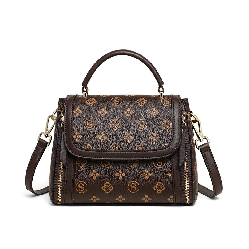 Сумка через плечо сумка осень/зима роскошная стильная ручная наплечная кожаная женская сумка