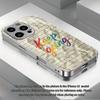 Красочный мотивирующий бумажный чехол для телефона funda iphone для iPhone 17 pro max чехол стекло для iPhone 17 16 15 14 13 pm Pro Plus