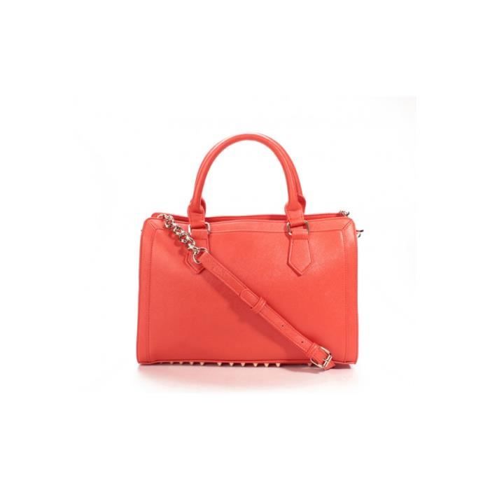 Sac - CHRISTIAN LACROIX - Incarnation 2 - Mandarine - Bandoulière amovible - 100% Polyuréthane