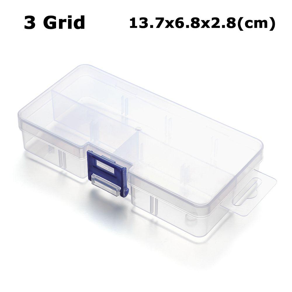 Boxes Jewelry Beads Container Fishing Tools Box Small Items Sundries Transparent Storage Box