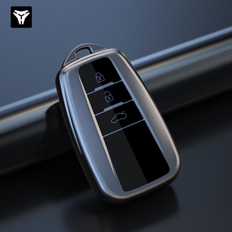 Персонализированный чехол для ключа для Toyota Corolla, Camry, Levin, Avalon, Highlander, RAV4 и C-HR
