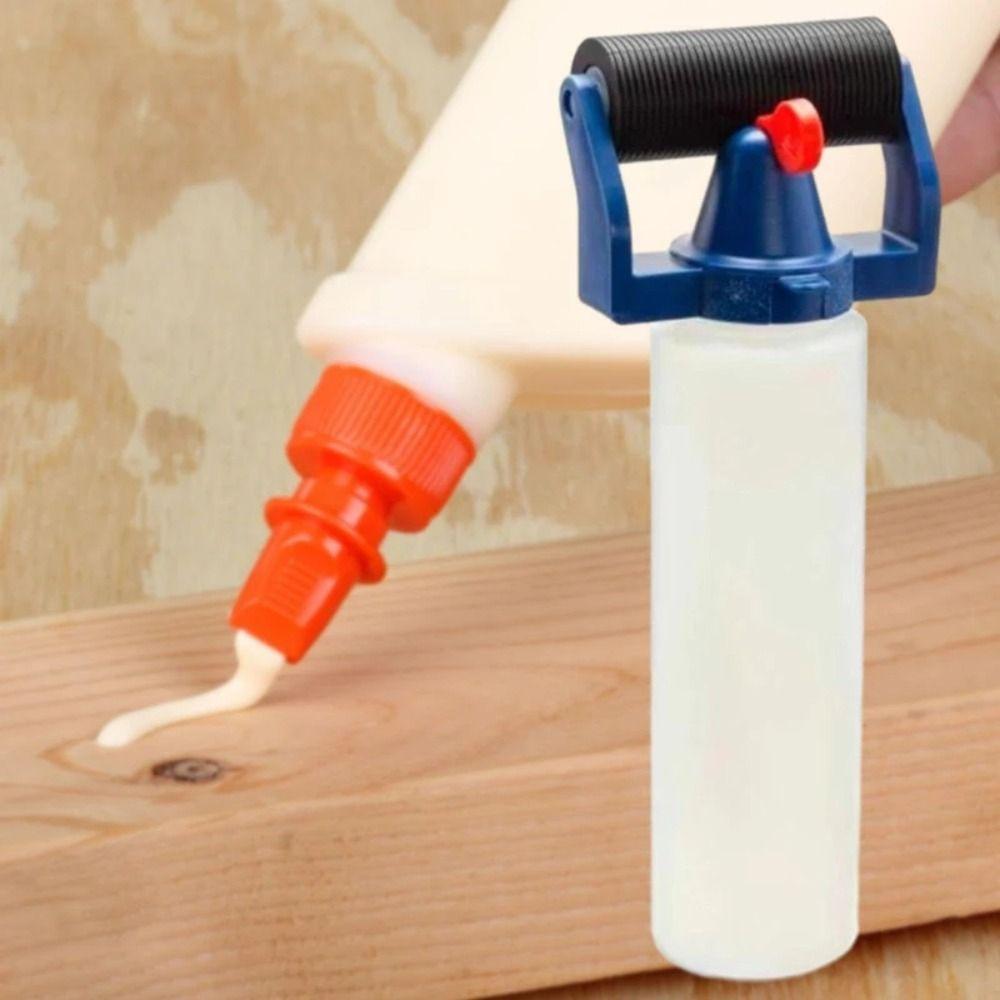 Бутылка для клея для дерева DIY Roller Bottle 8 унций Контейнер для клея Аппликатор для клея Roller Dispenser Обработка древесины