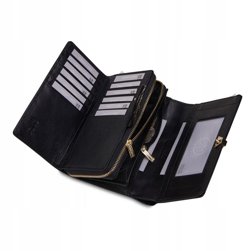 BPD-DM-513 BLACK PIXIE Women' Wallet +CERTIFICATE