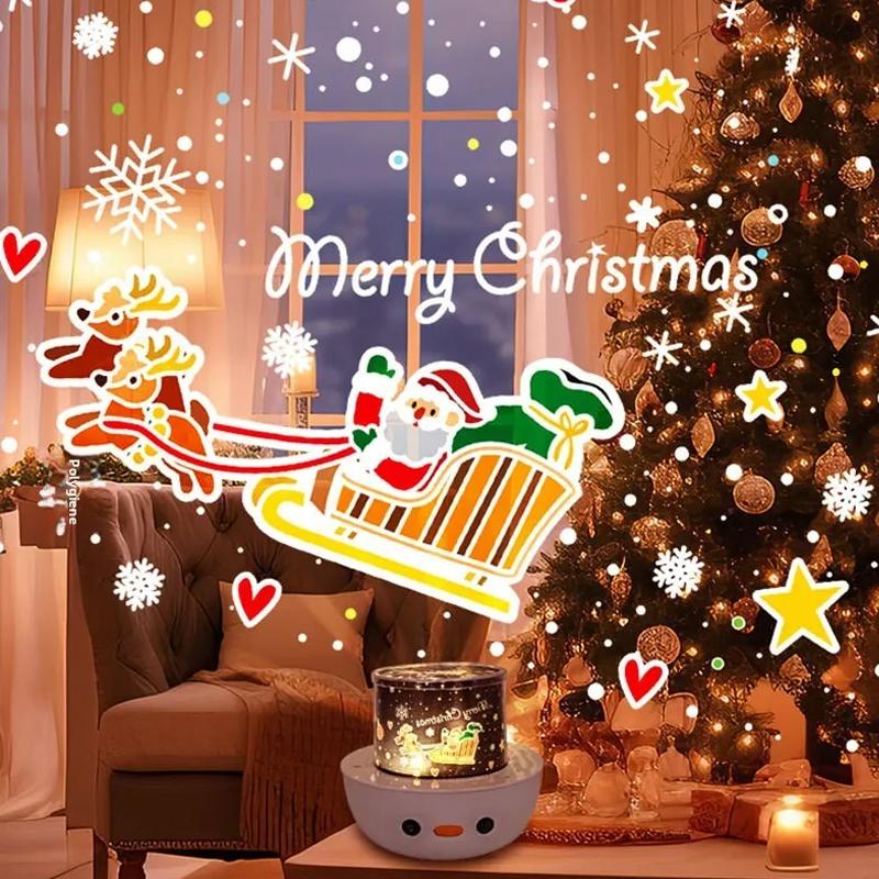 Starry Sky Projection Music Bluetooth Night Light Dreamy Gift Rotating Bedroom Bedhead Atmosphere Lighting