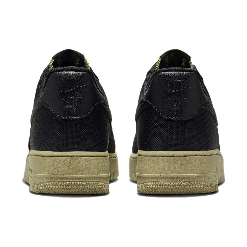 Nike Air Force 1 Low Sustainable Canvas Pack - Черно-оливковые унисекс кроссовки Нейтрально-оливковый Хлорофилл Земля FJ4160-001