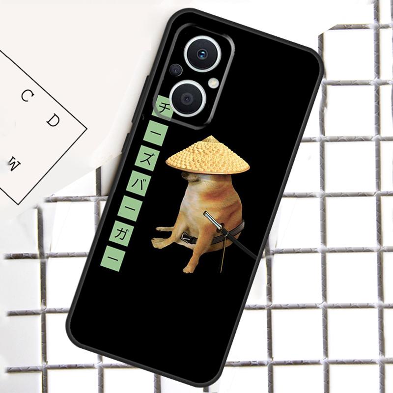 Смешной чехол для телефона с собакой Cheems Doge для OPPO Reno 13F 13 12 11 14 F 10 Pro 8T 7 8 Lite OPPO Find X9 X6 X5 X8 Pro