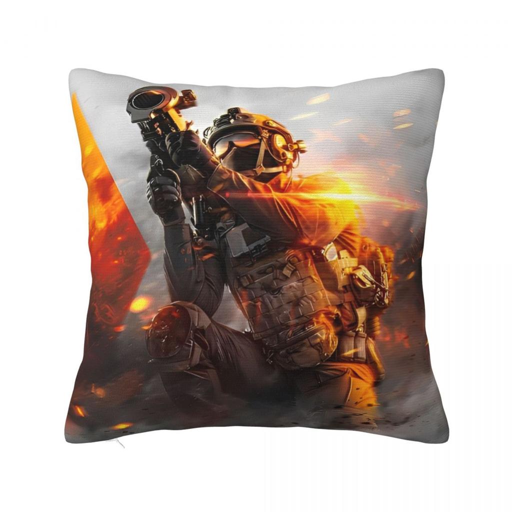 New Battlefield 6 Game Funny Pillow Cover Vintage Pillow Case For Wedding Party Home Decor Cushion Cover Polyester Pillowcases
