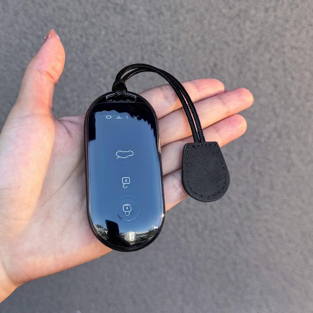 Подходит для AITO M5 M7 M9 2025 Новая модель Специальный Премиум Прозрачный Чехол-Брелок Защитный Чехол-Оболочка С Брелоком Авто