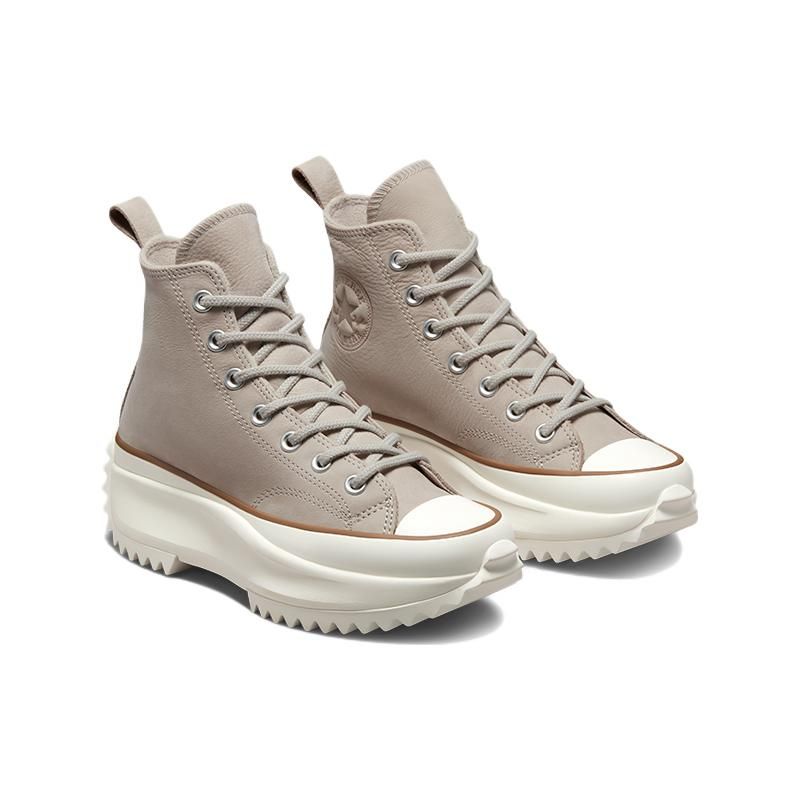 Converse Кеды хайтопы повседневные Run Star Hike унисекс хаки A04184C