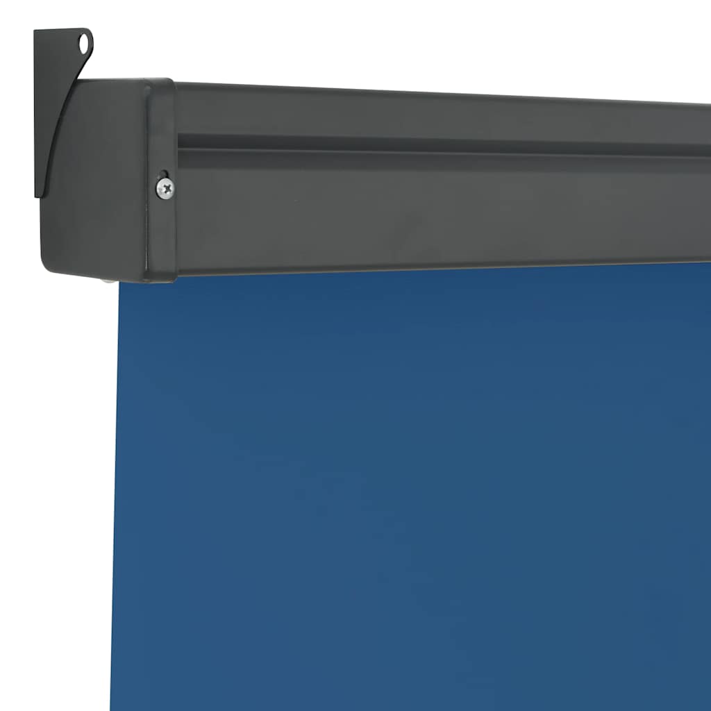Balcony Side Awning 125 x 250 cm Blue