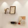 Transparent Floating Wall Shelf Self-adhesive Great Stickiness Thick Bookshelf Bathroom Living Room Ornament Picture Display