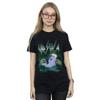 Disney Womens/Ladies Ursula Glitch Cotton Boyfriend T-Shirt