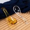 Kitchen Accessories Colorful Crystal Glass Spoon Elegant Smooth Serving Spoons Multifunctional Household Dessert Teaspoons Party