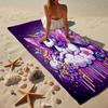 Rainbow Unicorns Garden Beach Towel, Super Soft Microfiber, Gift for Her/Him, Birthday, for Pool, Beach, Travel, Home Decor Fan gifts