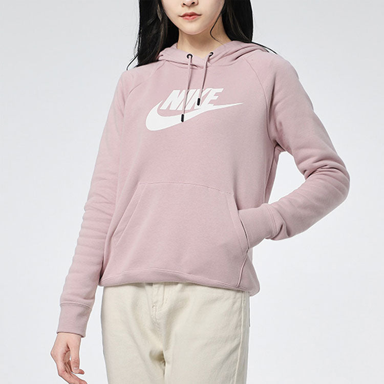Nike Толстовки Женские Шампанское С капюшоном Умеренная Обычная BV4127-645