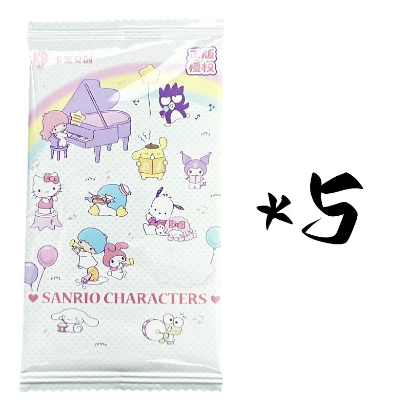 Горячая Оригинальная Редкая Коллекция Sanrio Книжка-альбом для Хобби Милые Персонажи Kuromi Melody Kitty Cinnamoroll Pompompurin Подарок для Детей