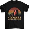 Cocaine's A Hell of Drug James Dave Chappelle Show Vintage T-Shirt, Classic Movie Shirt, Funny T-Shirt Black