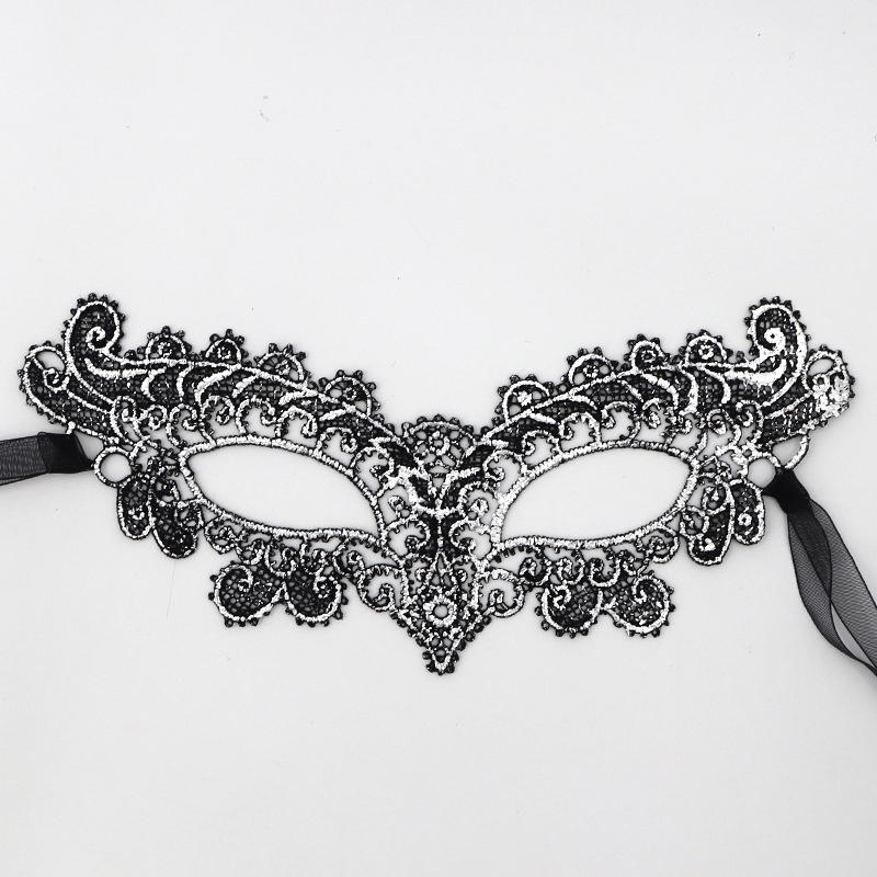 Хэллоуин маскарад кружева половина лица без линз очки маскарадный костюм бал принадлежности для вечеринок реквизит ARI