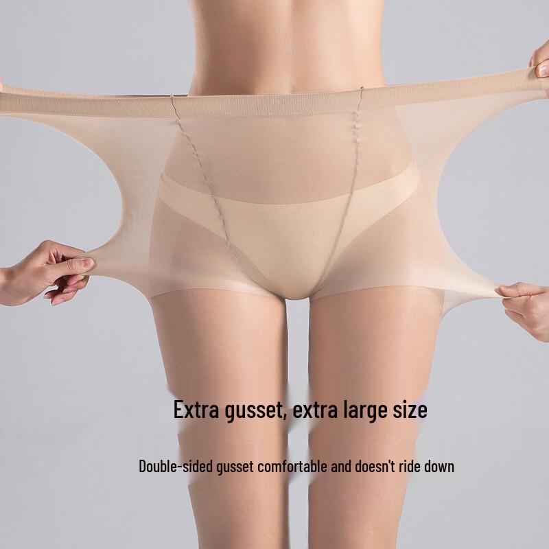 Женские ультратонкие колготки большого размера Lansha, устойчивые к зацепкам